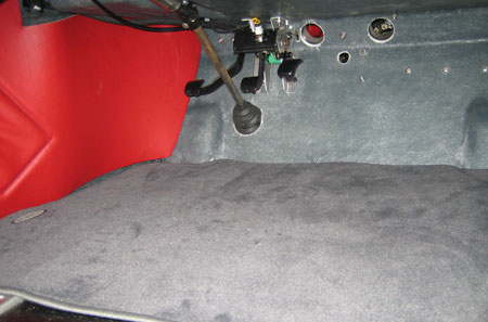 Nog een plaatje van de binnenbekleding.